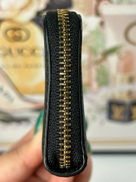 COACH Leather Zip Card Wallet 🖤 - Picture 11 of 14